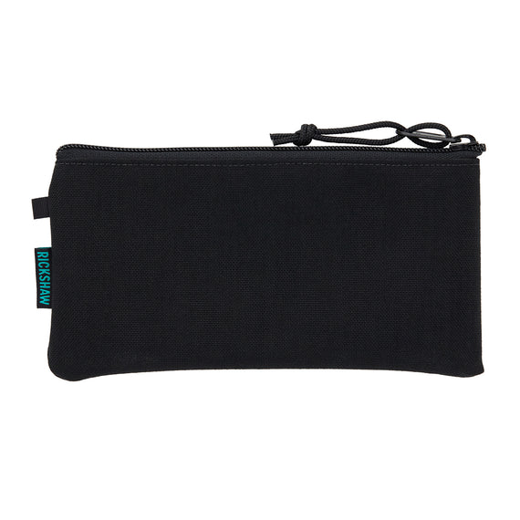 Rickshaw Bagworks Plush Pen/Gadget Pouch - Black/Peacock