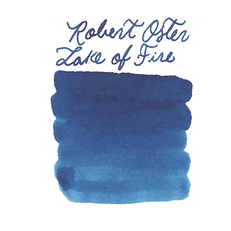 Robert Oster Lake of Fire - Ink Sample