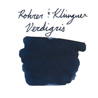 Rohrer & Klingner Verdigris - Ink Sample