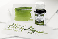 Rohrer & Klingner Alt-Goldgrun - Ink Sample