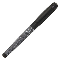S.T. Dupont Line D Large Carbon Fountain Pen - Dark Storm