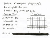 Sailor Kiwaguro Pigmented Black - Ink Cartridges