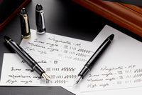 Sailor 1911L Naginata Togi Fountain Pen - Black/Silver