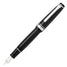 Sailor Pro Gear Slim Fountain Pen - Black/Silver