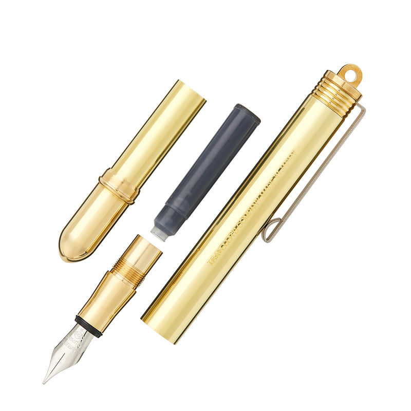 Traveler's Company Fountain Pen - Brass