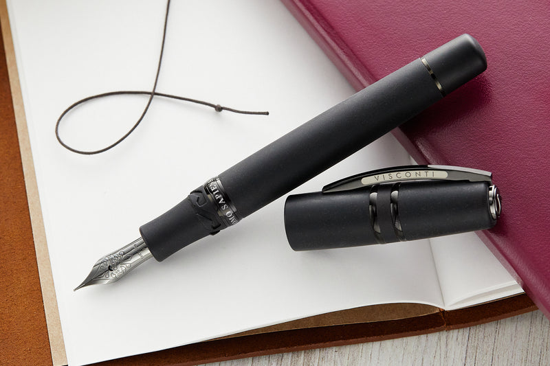 Visconti Homo Sapiens Fountain Pen - Dark Age (18k Nib)