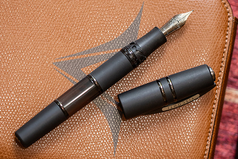 Visconti Homo Sapiens Fountain Pen - Dark Crystal (18k Nib)