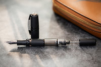 Visconti Homo Sapiens Fountain Pen - Dark Crystal (18k Nib)