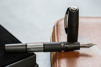 Visconti Homo Sapiens Fountain Pen - Dark Crystal (18k Nib)