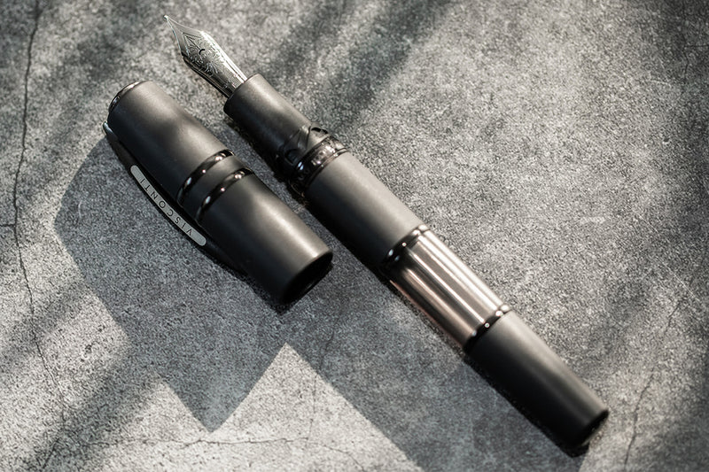 Visconti Homo Sapiens Fountain Pen - Dark Crystal (18k Nib)