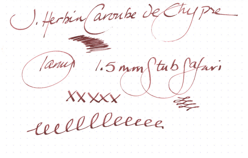 Jacques Herbin 1670 Caroube de Chypre - 15ml Bottled Ink