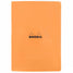 Rhodia Classic Side Staplebound A4 Notebook - Orange, Lined